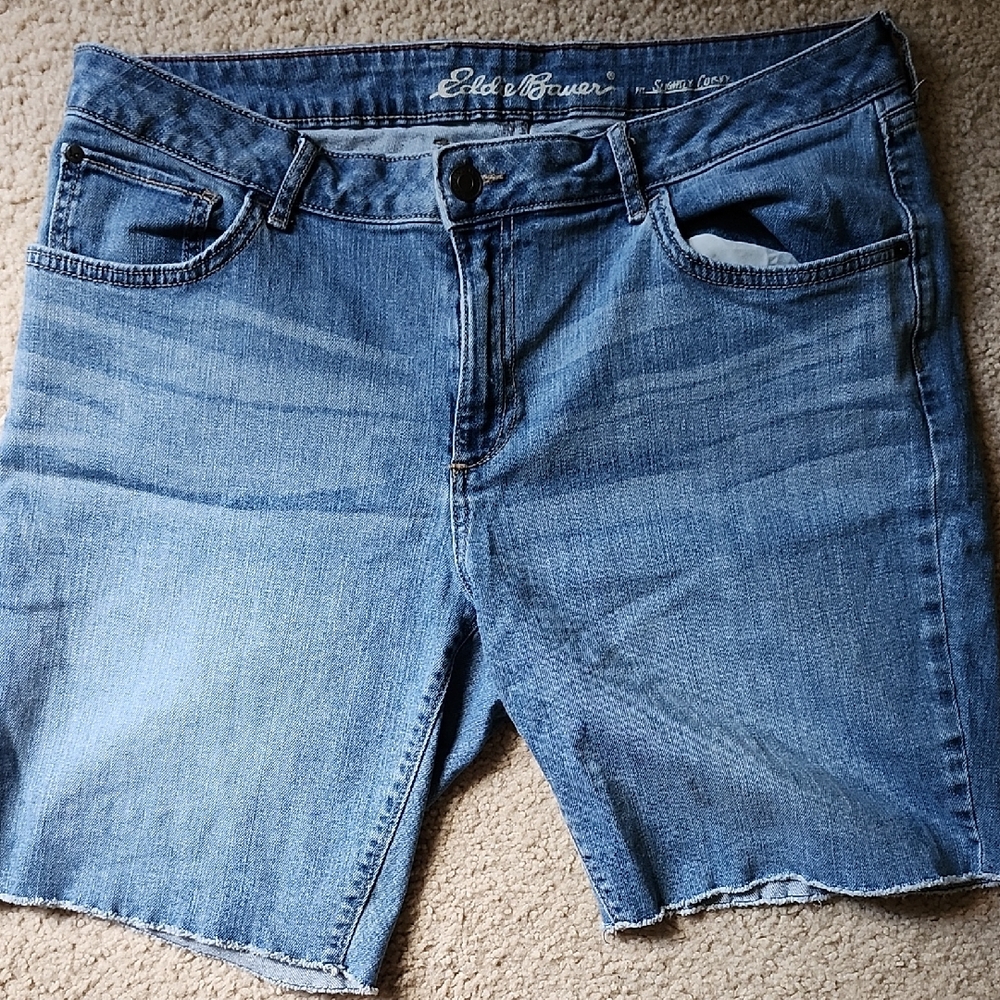 Eddie Bauer Light Blue Denim Shorts